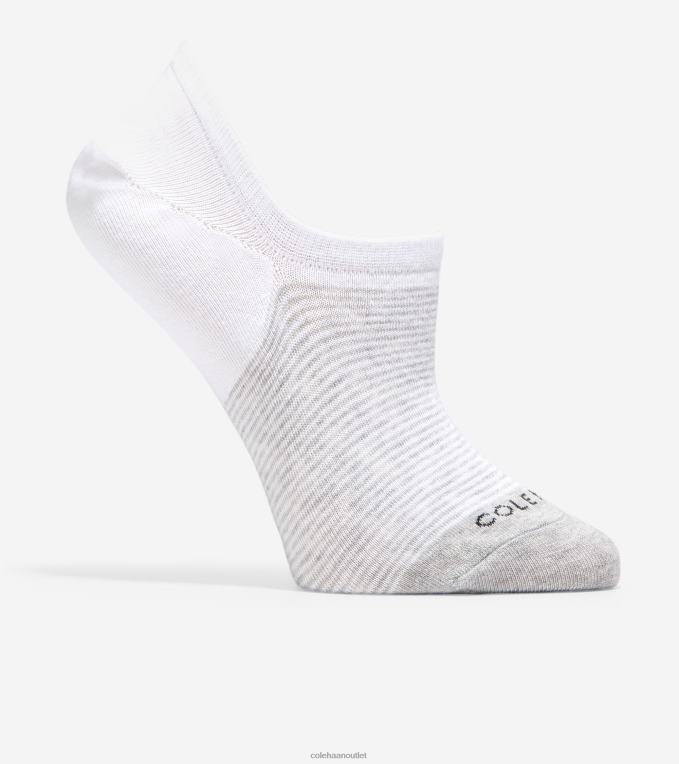 Women Grey Cole Haan 3-Pair Liner Socks 2R0V2505