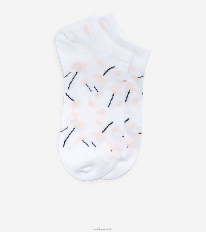 Women White Cole Haan Dandelion No-Show Sock 2R0V2517