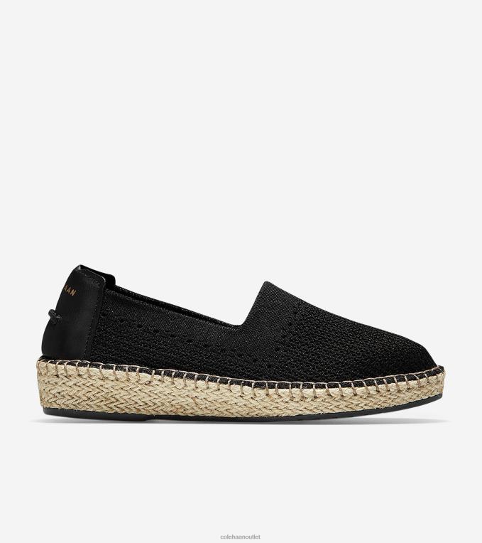 Women Black Cole Haan Cloudfeel Espadrille 2R0V288