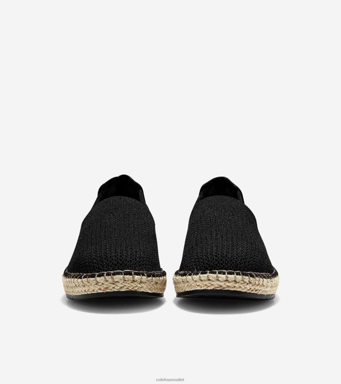 Women Black Cole Haan Cloudfeel Espadrille 2R0V288