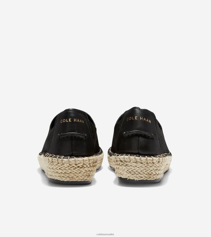 Women Black Cole Haan Cloudfeel Espadrille 2R0V288