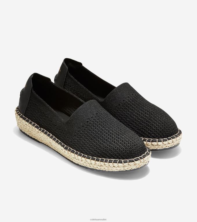 Women Black Cole Haan Cloudfeel Espadrille 2R0V288