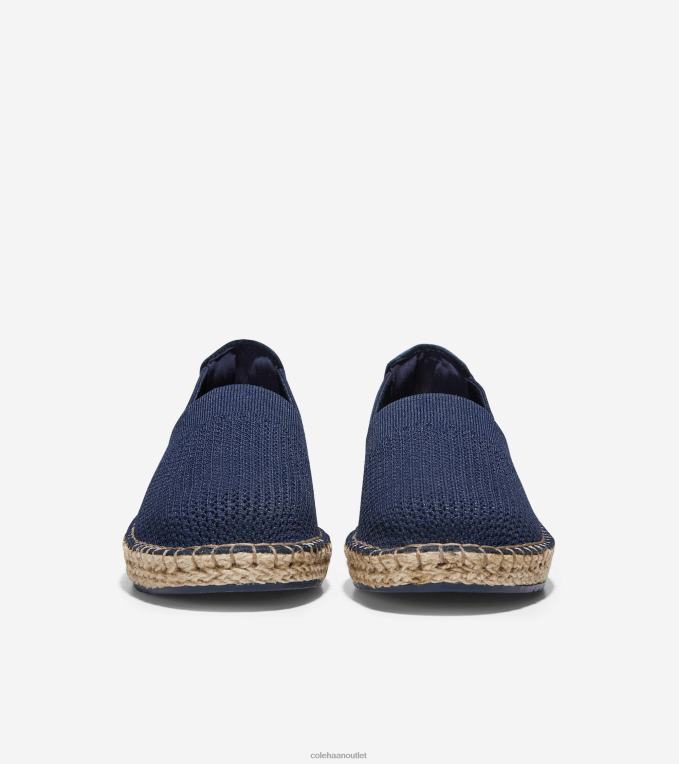 Women Marine Blue Stitchlite Cole Haan Cloudfeel Espadrille 2R0V286