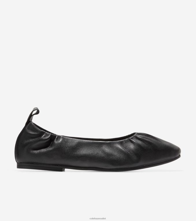 Women Black Cole Haan York Soft Ballet 2R0V2100