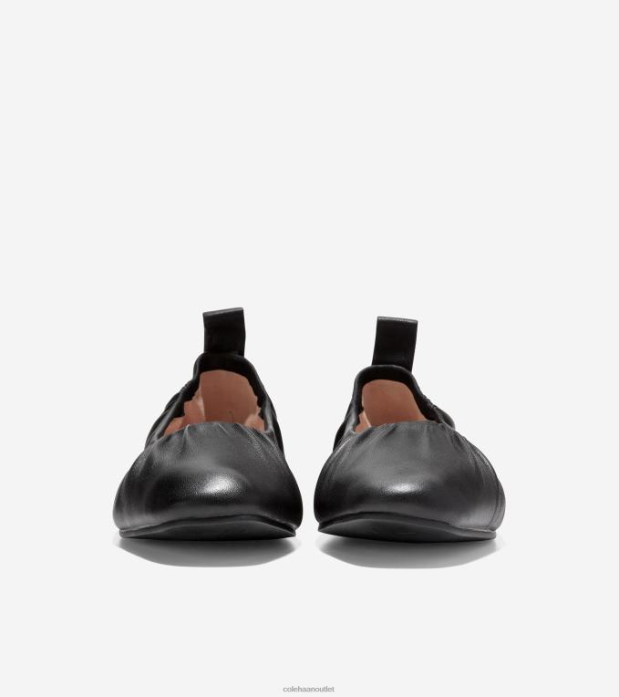 Women Black Cole Haan York Soft Ballet 2R0V2100
