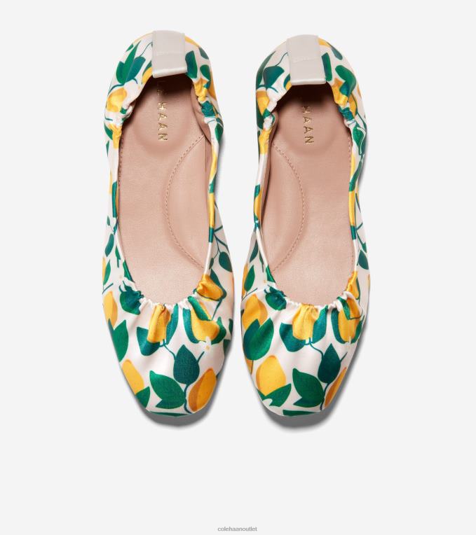 Women Rosewater-Lemon Cole Haan York Soft Ballet 2R0V298