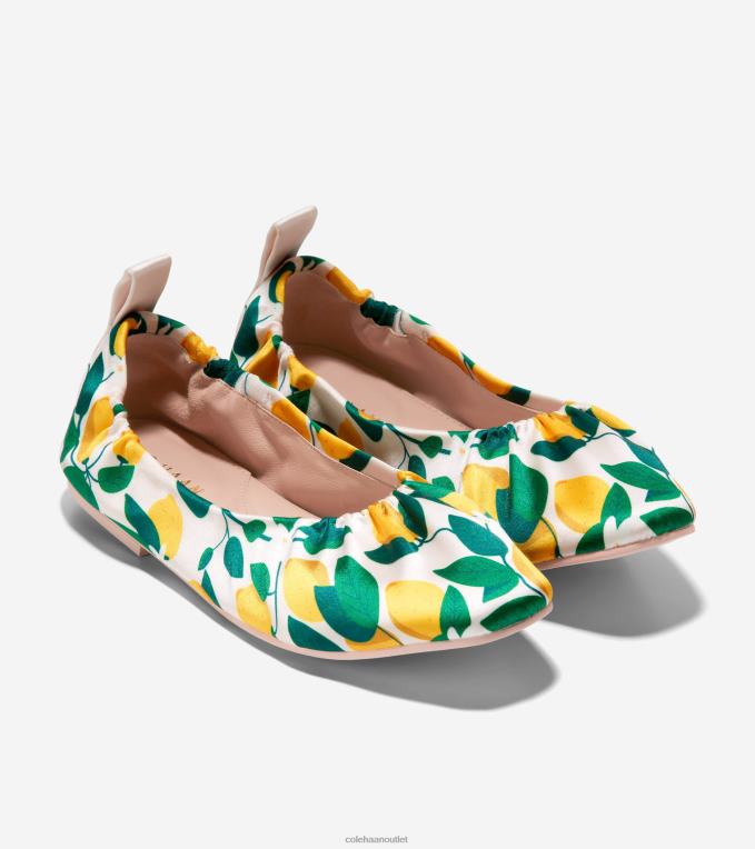 Women Rosewater-Lemon Cole Haan York Soft Ballet 2R0V298