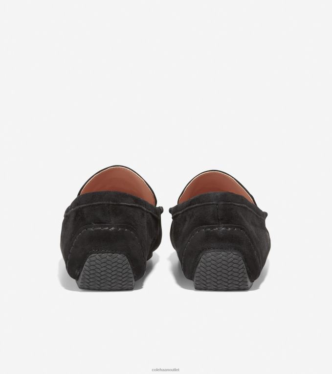 Women Black Suede Cole Haan Tully Driver 2R0V2128