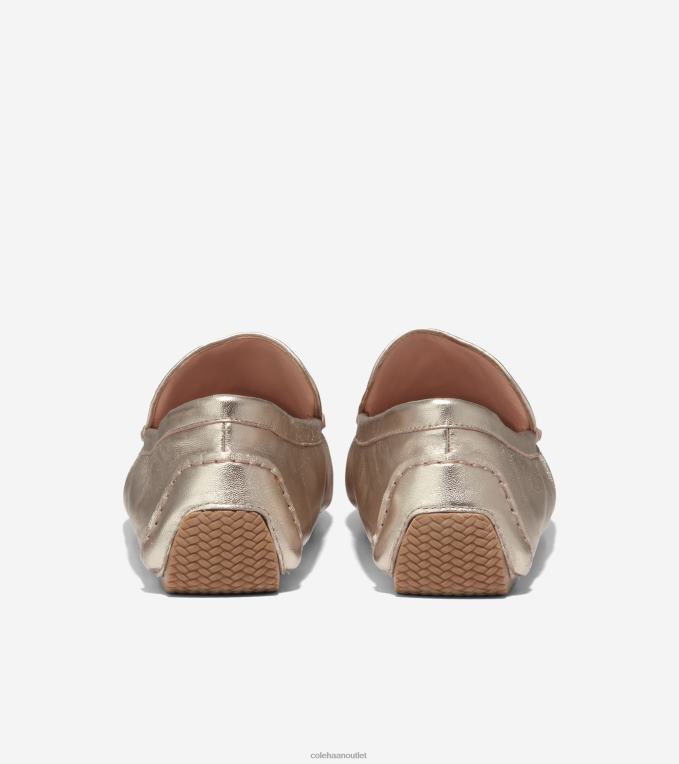 Women Gold Cole Haan Tully Driver 2R0V2127