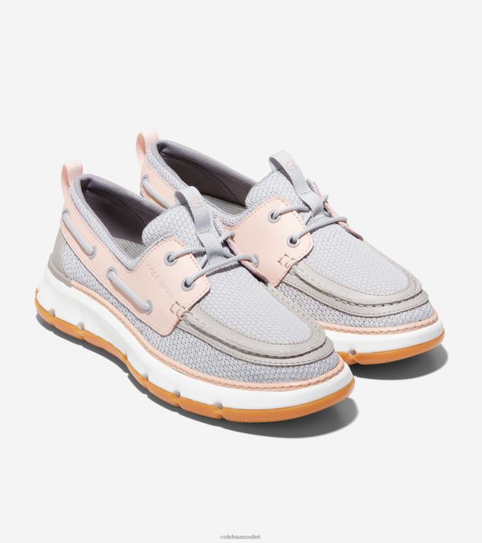 Women Microchip-Rosewater Cole Haan 4.ZEROGRAND Regatta Boat Shoe 2R0V216