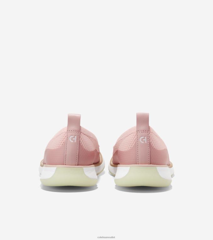 Women Rose Smoke Knit-White Stitchlite Cole Haan 4.ZEROGRAND Loafer 2R0V2134