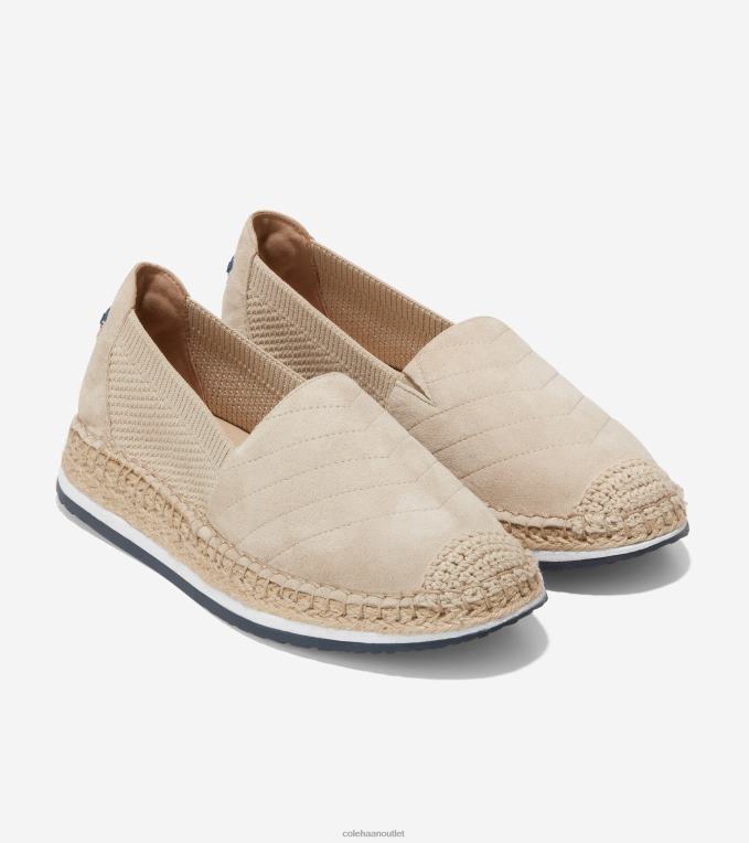Women Sesame Cole Haan Cloudfeel Espadrille Loafer 2R0V2231