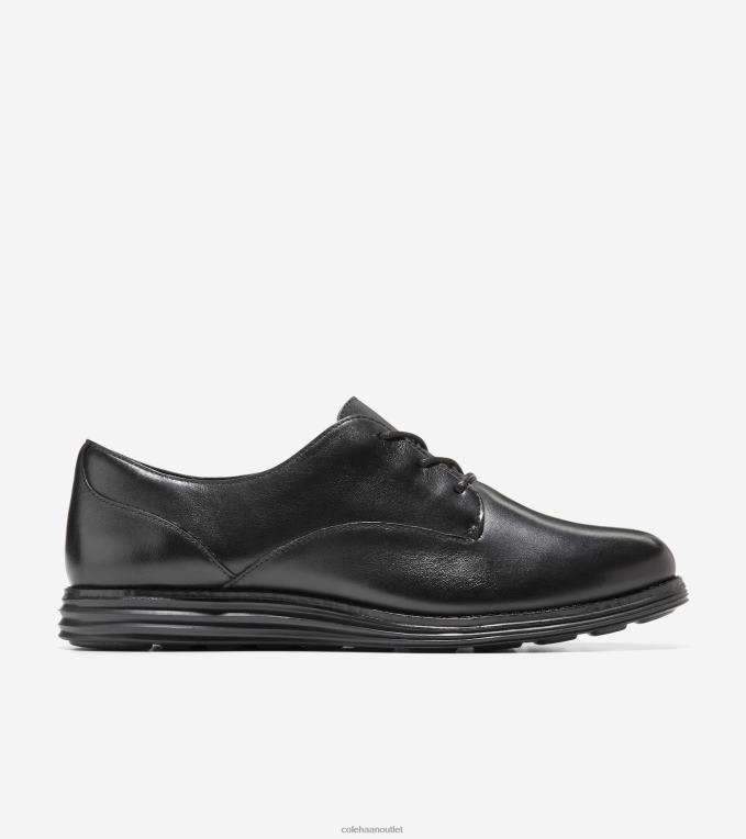 Women Black Cole Haan OriginalGrand Plain Oxford 2R0V2169