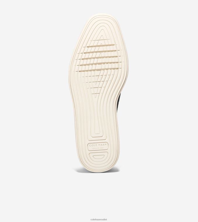 Women Black Stitchlite-Ivory Cole Haan OriginalGrand Platform Wingtip Oxford 2R0V2216