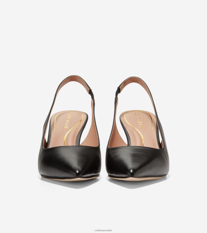 Women Black Cole Haan Vandam Sling Back Pump 2R0V2152