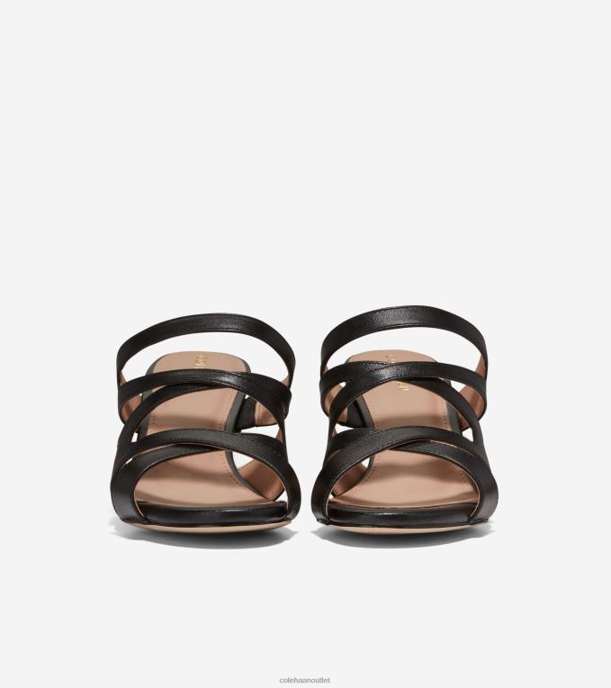 Women Black Cole Haan Alyse Sandal 65MM 2R0V2112