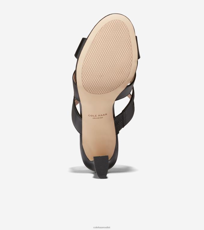 Women Black Cole Haan Alyse Sandal 65MM 2R0V2112