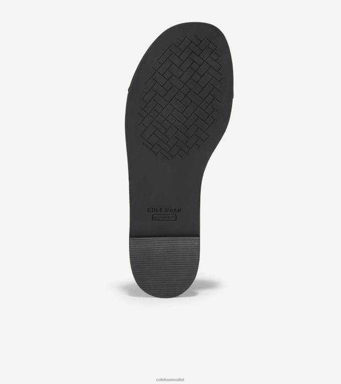 Women Black Cole Haan Anica Lux Slip-On Sandal 2R0V2193