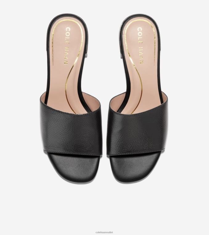 Women Black Cole Haan Calli Band Sandal 2R0V212
