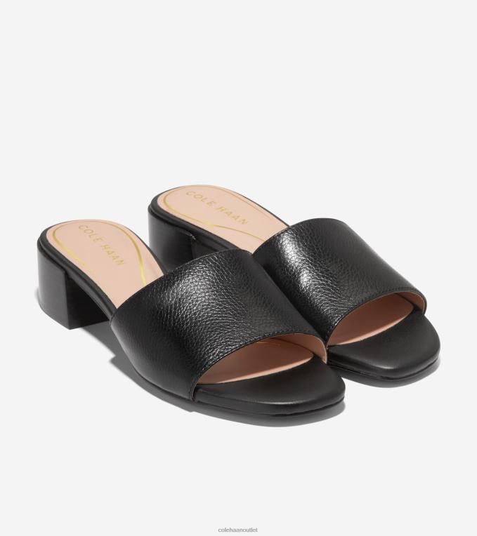 Women Black Cole Haan Calli Band Sandal 2R0V212