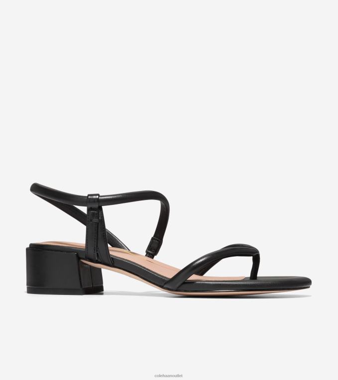 Women Black Cole Haan Calli Thong Sandal 2R0V28