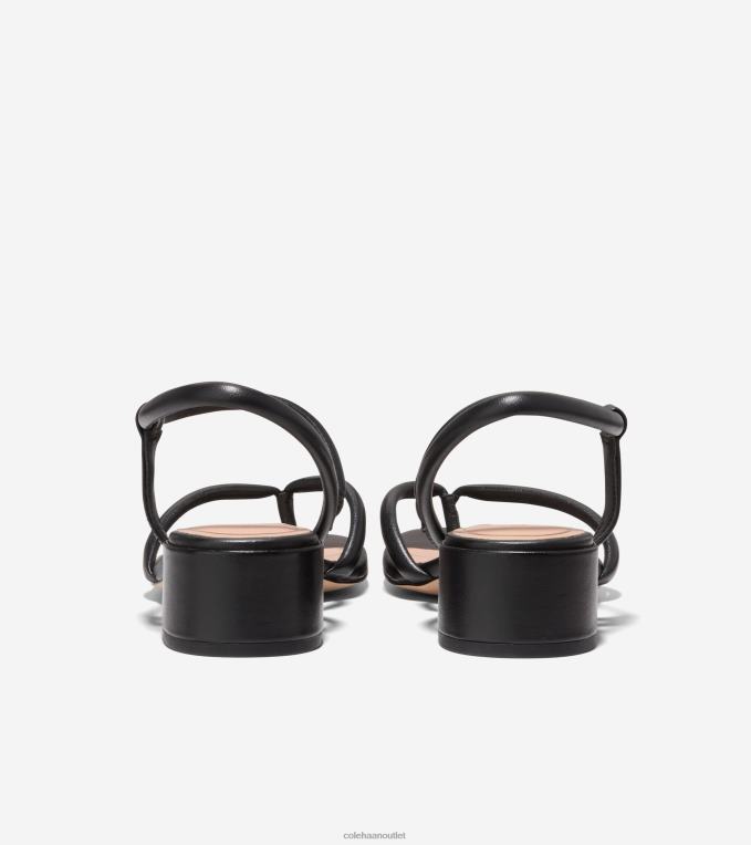 Women Black Cole Haan Calli Thong Sandal 2R0V28