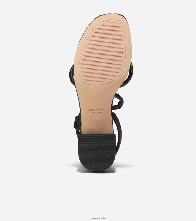 Women Black Cole Haan Calli Thong Sandal 2R0V28