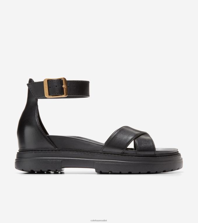 Women Black Cole Haan Fraya Sandal 2R0V25