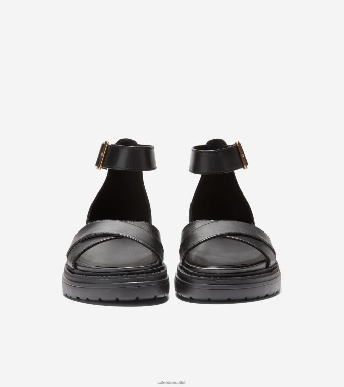 Women Black Cole Haan Fraya Sandal 2R0V25