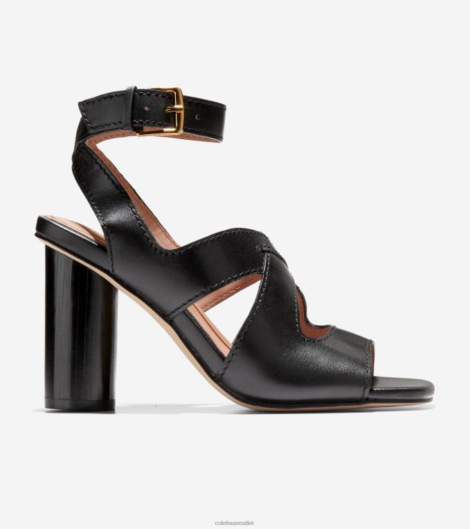Women Black Cole Haan Reina City Sandal 2R0V2174
