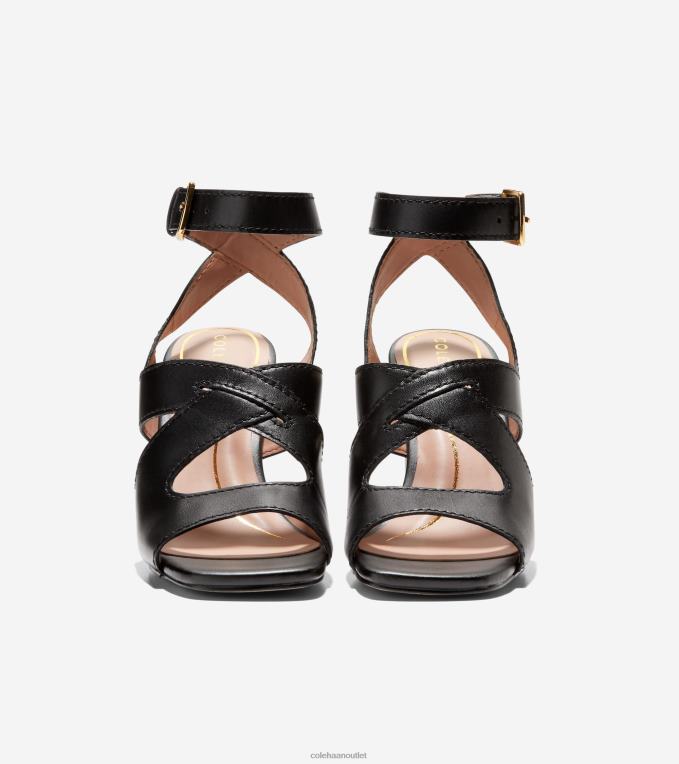 Women Black Cole Haan Reina City Sandal 2R0V2174