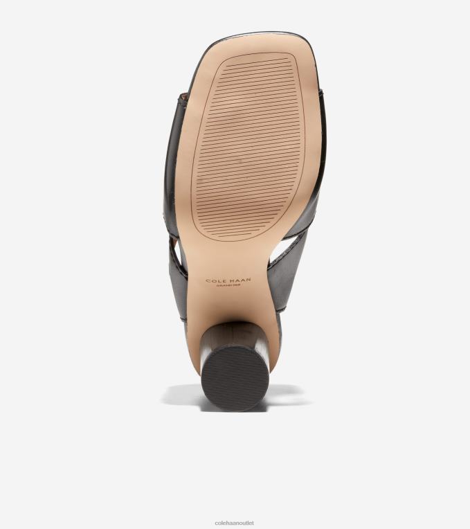 Women Black Cole Haan Reina City Sandal 2R0V2174