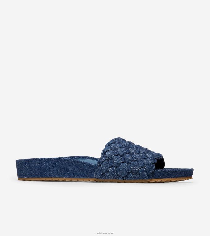 Women Denim Cole Haan Mojave Slide Sandal 2R0V246