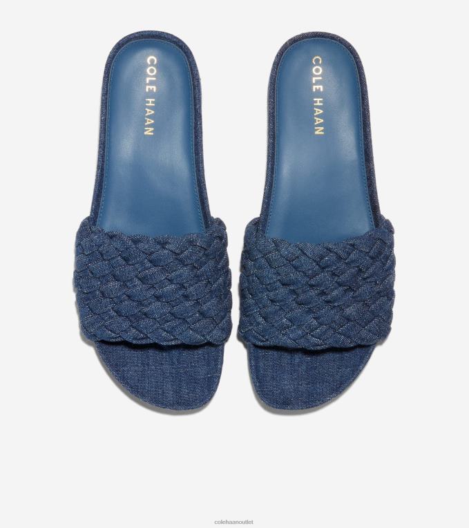 Women Denim Cole Haan Mojave Slide Sandal 2R0V246