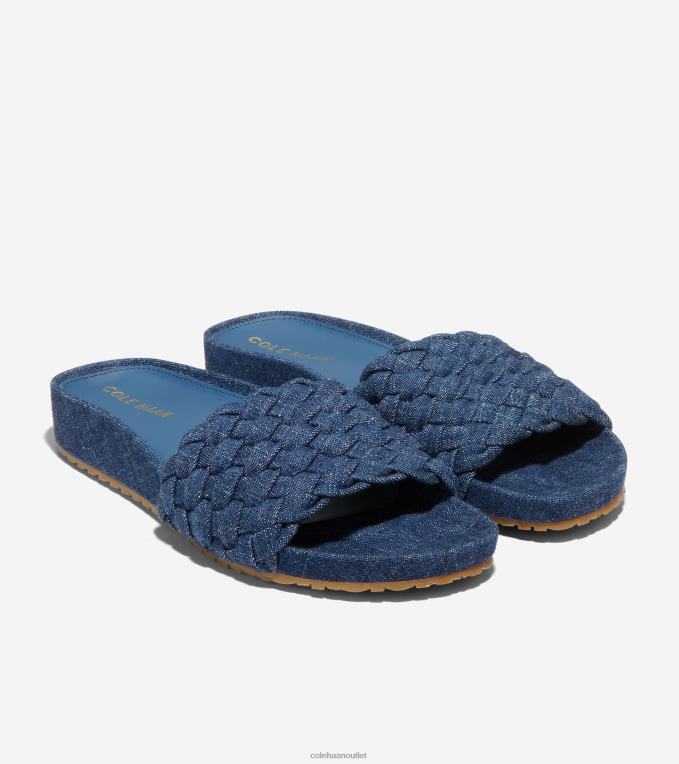 Women Denim Cole Haan Mojave Slide Sandal 2R0V246