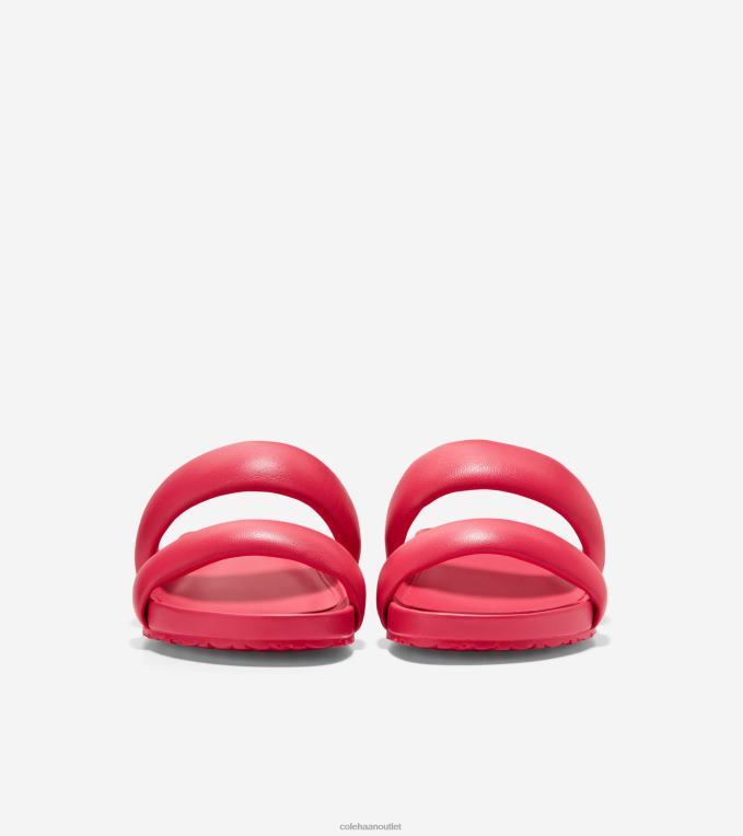 Women Geranium Cole Haan Mojave Double Band Slide Sandal 2R0V2109