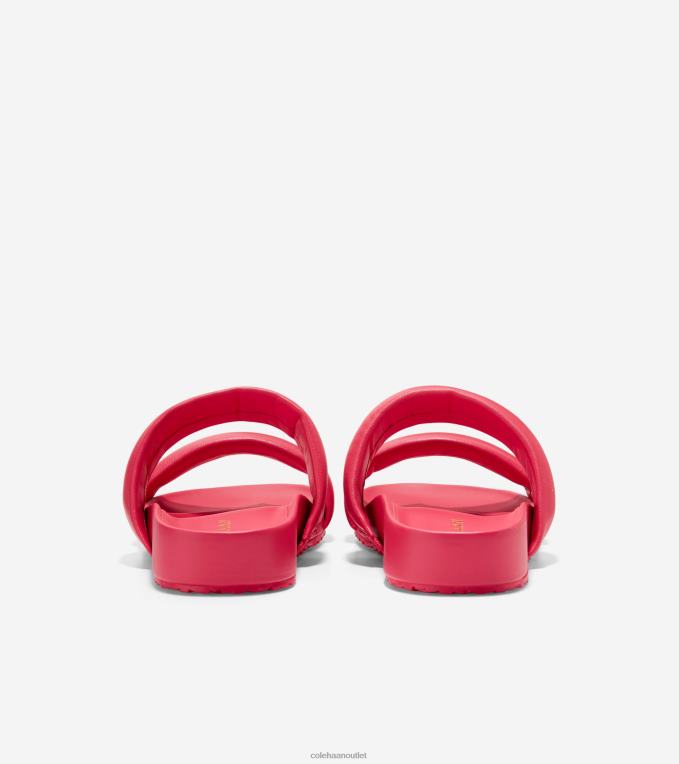 Women Geranium Cole Haan Mojave Double Band Slide Sandal 2R0V2109