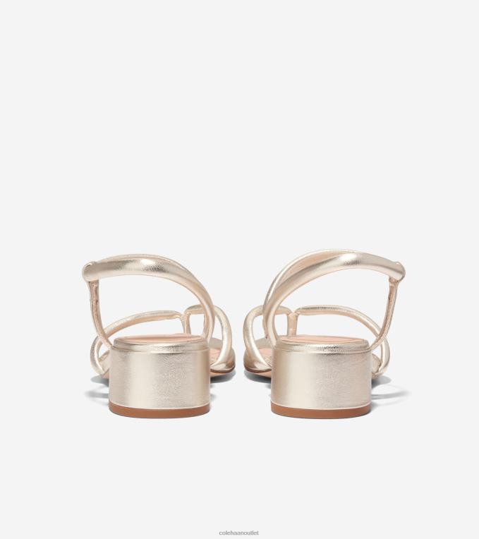 Women Gold Cole Haan Calli Thong Sandal 2R0V27