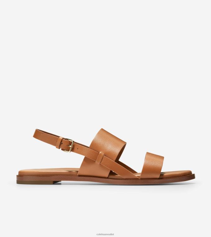 Women Pecan Cole Haan Flynn Sandal 2R0V280