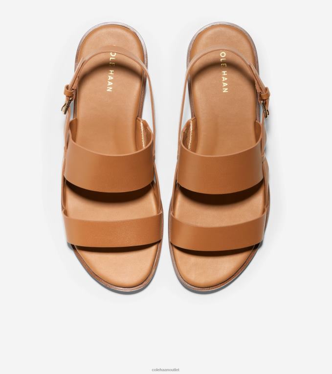 Women Pecan Cole Haan Flynn Sandal 2R0V280