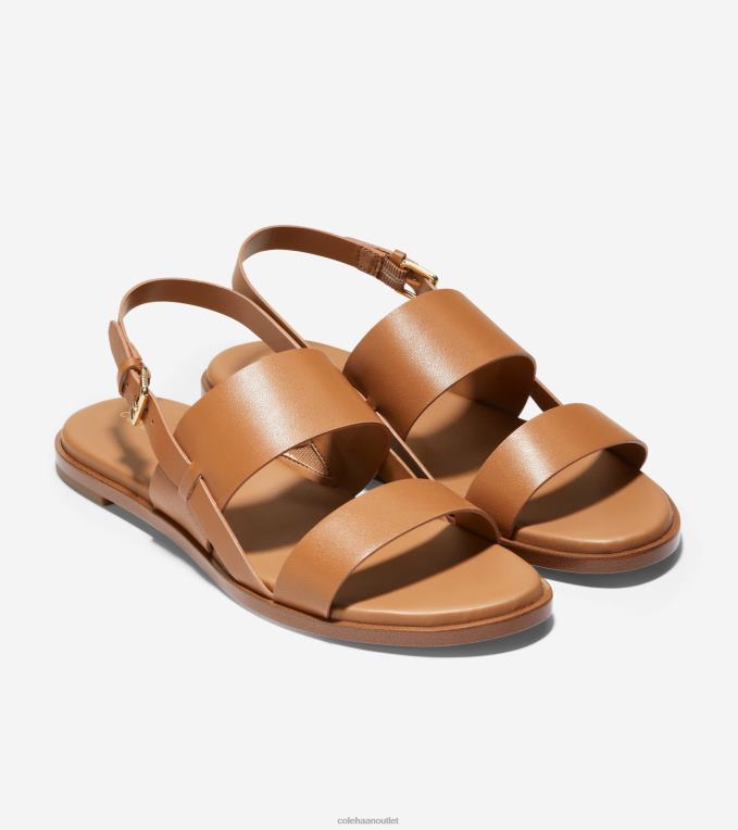 Women Pecan Cole Haan Flynn Sandal 2R0V280
