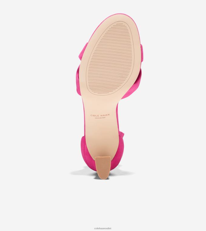 Women Pink Yarrow Suede Cole Haan Adella Braided Sandal 2R0V2183