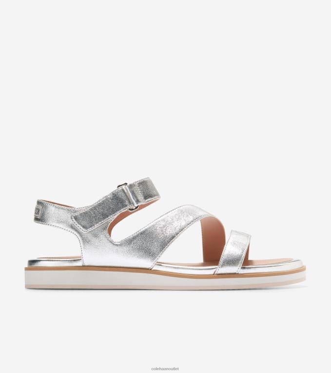 Women Silver Cole Haan Mirabelle Sandal 2R0V2108