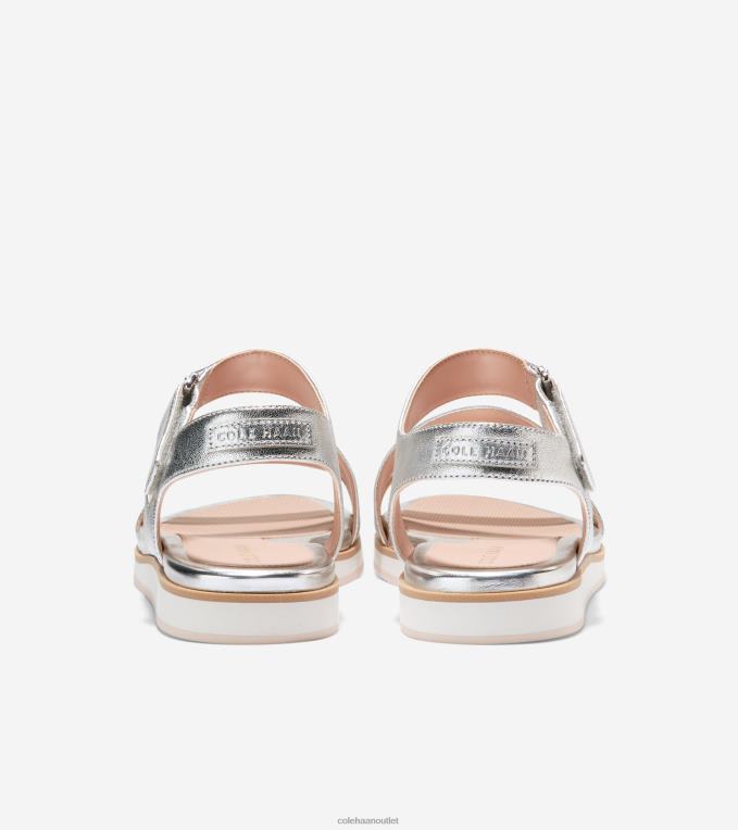 Women Silver Cole Haan Mirabelle Sandal 2R0V2108