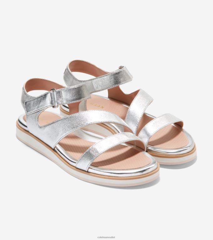Women Silver Cole Haan Mirabelle Sandal 2R0V2108