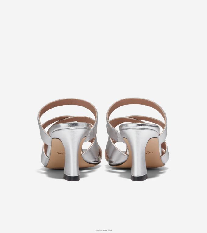 Women Silver Specchio Cole Haan Alyse Sandal 65MM 2R0V2113