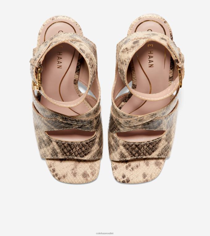 Women Snake Print Cole Haan Reina City Sandal 2R0V2175