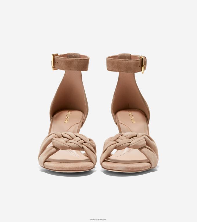 Women Whiskey Suede Cole Haan Adella Braided Sandal 2R0V2180