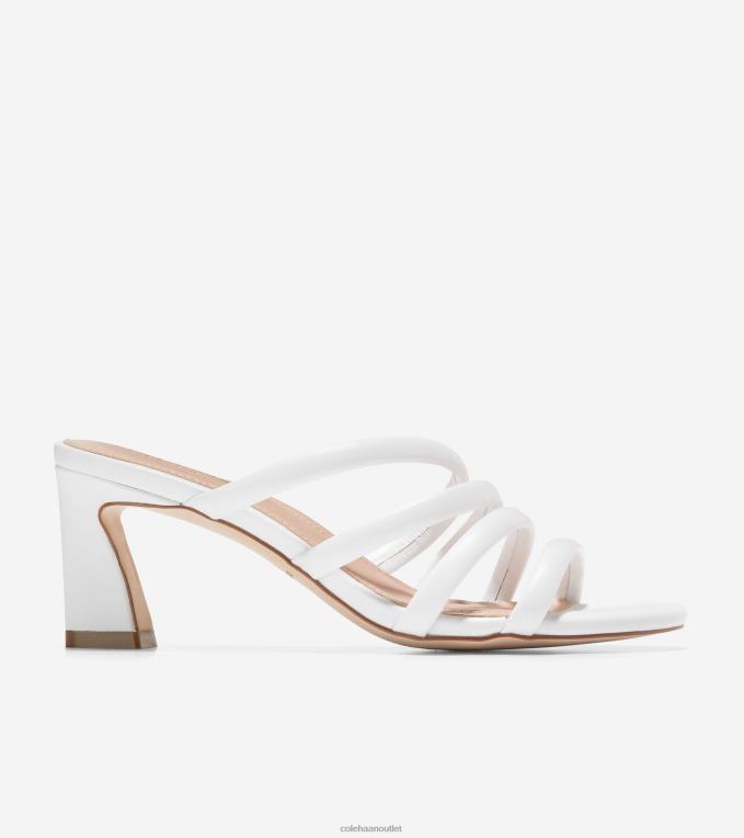 Women White Leather Cole Haan Adella Sandal 2R0V2141