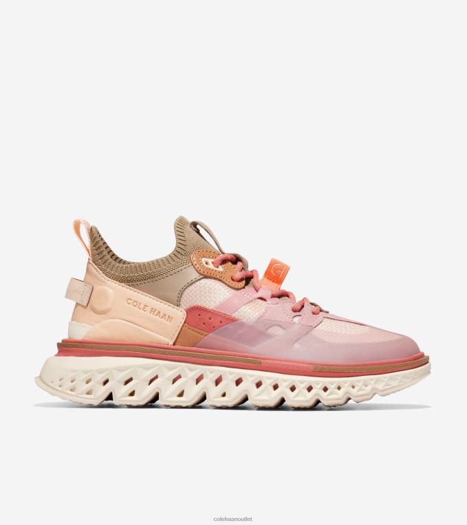 Women Barley Beige-Dune-Light Mahogany-Ivory Cole Haan 5.ZEROGRAND WRK Sneaker 2R0V2234